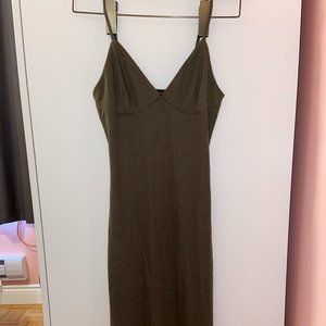 Cami Maxi Dress | Army Green